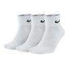 NIKE-SX4703-101-L_2 Nike SX4703-101 Kalın Yastıklamalı Ayak Bileği Çeyrek Boy Spor Çorap (L, Beyaz)