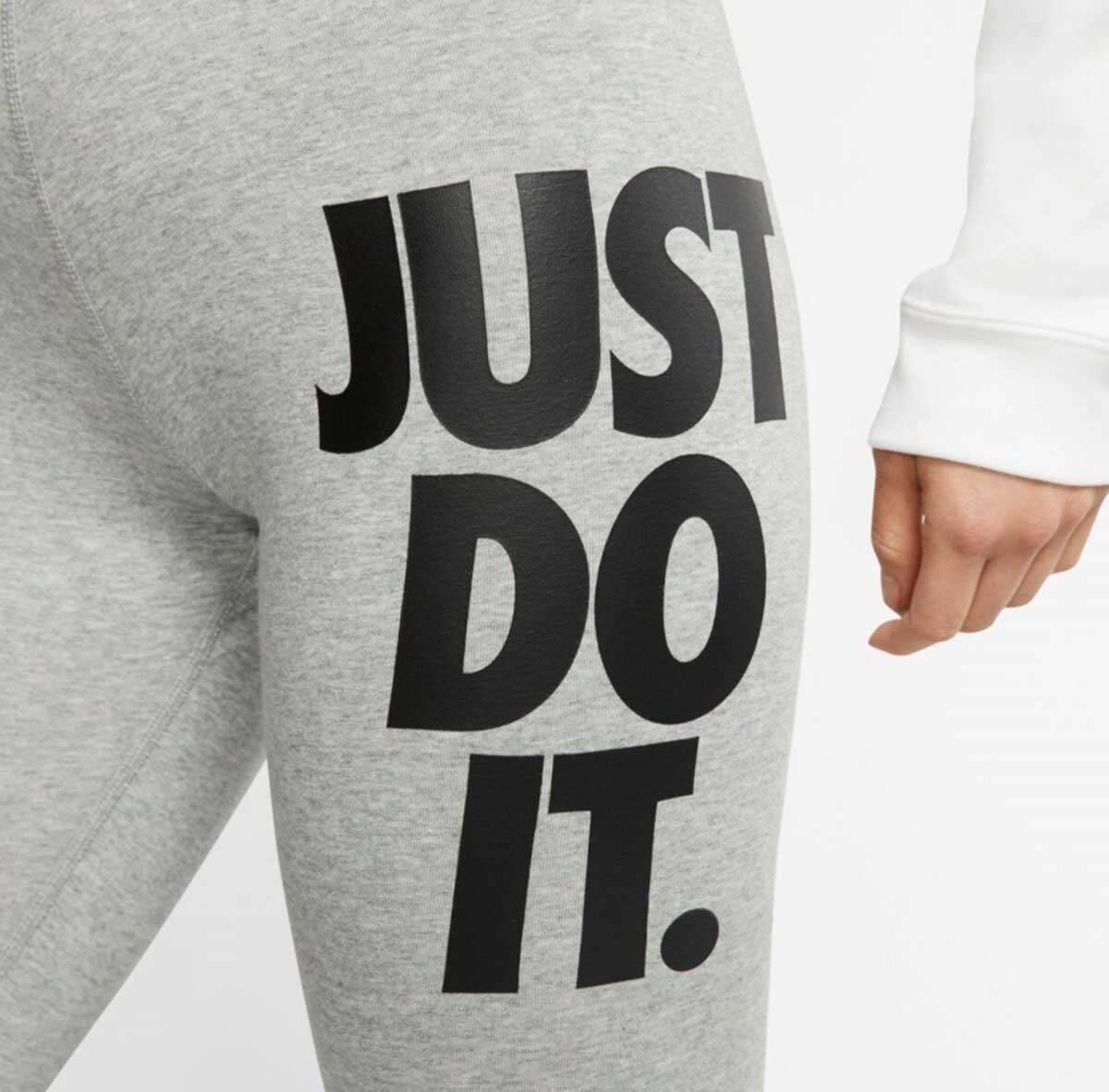 CJ2657-063_2 Nike Sportswear Legasee Kadın Gri Tayt CJ2657-063 2XL