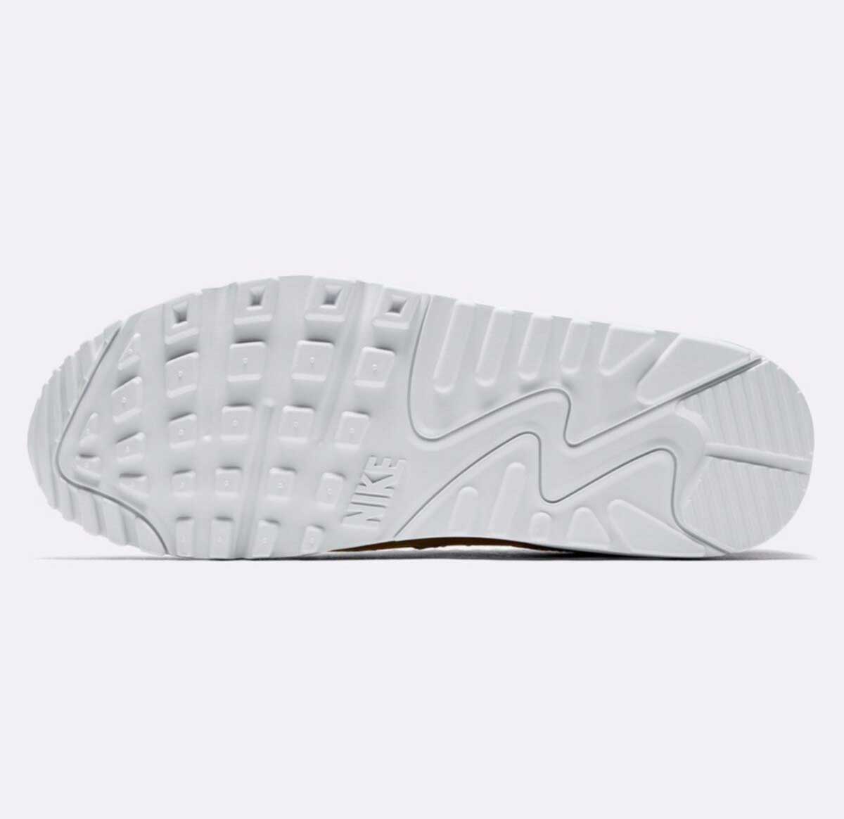 CQ6639-700_6 Nike Air Max 90 Sp Metalik Altın Spor Ayakkabı Yürüyüş Ayakkabısı CQ6639-700 44,5