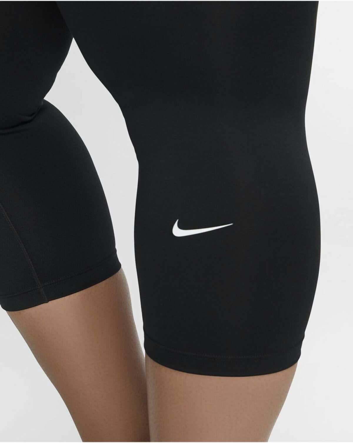 CU2915-010_04 Nike One Women's Cropped Tights (Plus Size) Kadın Tayt CU2915-010