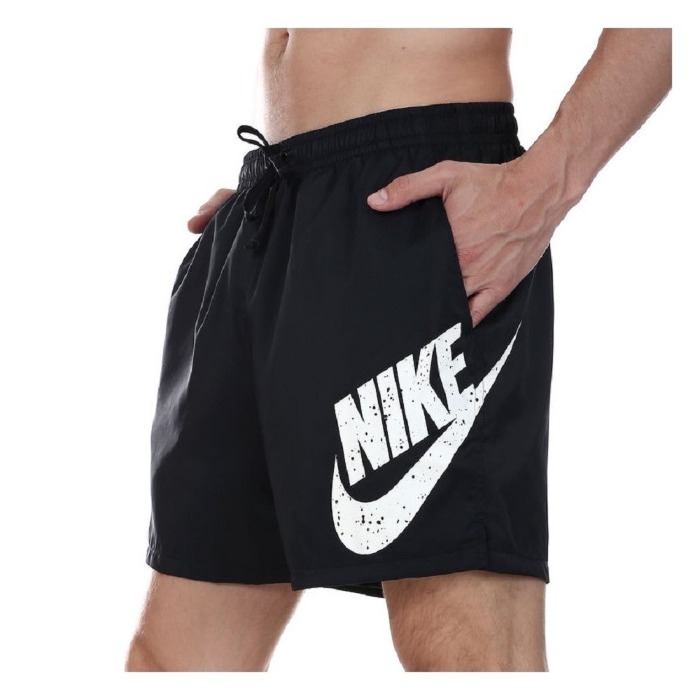 Nike Erkek Spor Şort M Nsw Short Wvn Flow Hbr 918899-010 (Renk Siyah) Nike Erkek Spor Şort M Nsw Short Wvn Flow Hbr 918899-010 (Renk Siyah)