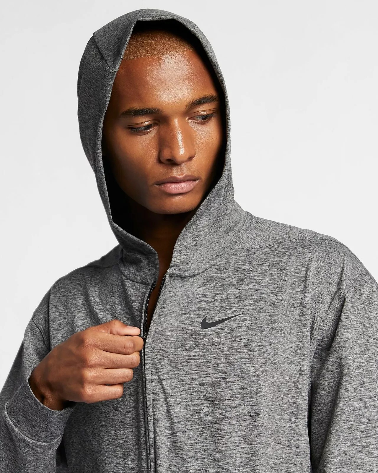 Nike Erkek HyperDry LT Spor Sweatshirt Dri-Fit Ful Fermuarlı (Büyük Kalıp) Yoga Tek Üst BQ2864-325 (Renk Gri) Nike Erkek HyperDry LT Spor Sweatshirt Dri-Fit Ful Fermuarlı (Büyük Kalıp) Yoga Tek Üst BQ2864-325 (Renk Gri)
