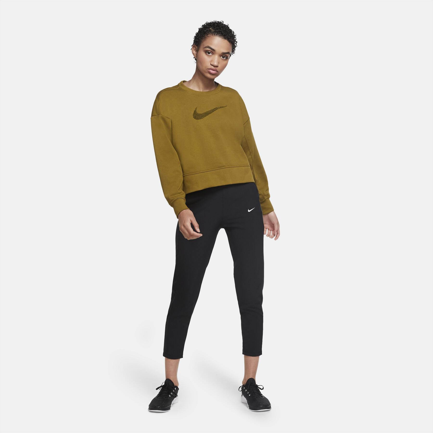 Nike Kadın Dri-FIT Bliss Victory Orta Bel Antrenman Pantolonu CU4321-010 (Renk Siyah / Beden S) Nike Kadın Dri-FIT Bliss Victory Orta Bel Antrenman Pantolonu CU4321-010 (Renk Siyah / Beden S)